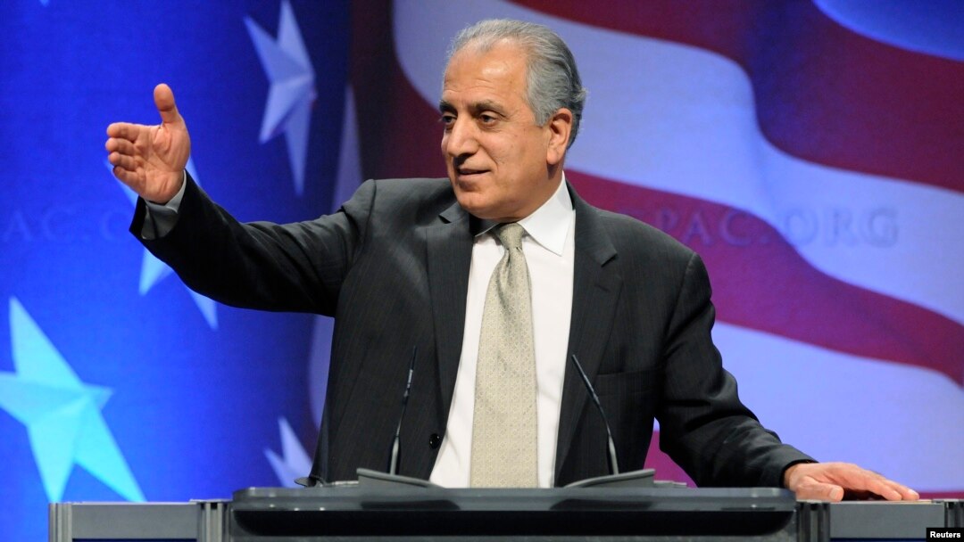 FILE - Zalmay Khalilzad, a former U.S. ambassador to Afghanistan, Iraq and the United Nations, pictured in February 2011, says many Afghan-Americans contacted him "to express their deep outrage" about the Orlando killings.