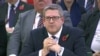FILE - The head of M15 Andrew Parker is seen attending an Intelligence and Security Committee hearing at Parliament, in this still image taken from video in London, Nov. 7, 2013. (Reuters/UK Parliament via Reuters TV/Files) 