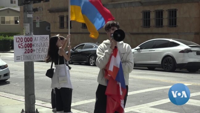 Armenian Diaspora in US Rallies to Support Nagorno-Karabakh People