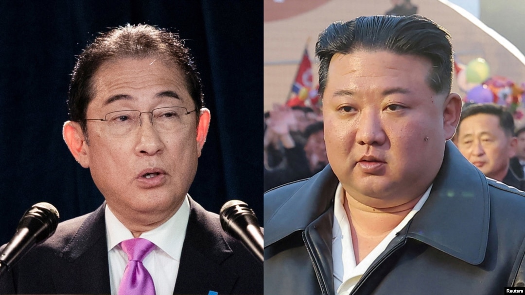 기시다 후미오 일본 총리 · 최근 김정은 북한 국무위원장.