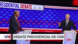 Biden y Trump, cara a cara en el debate presidencial de CNN