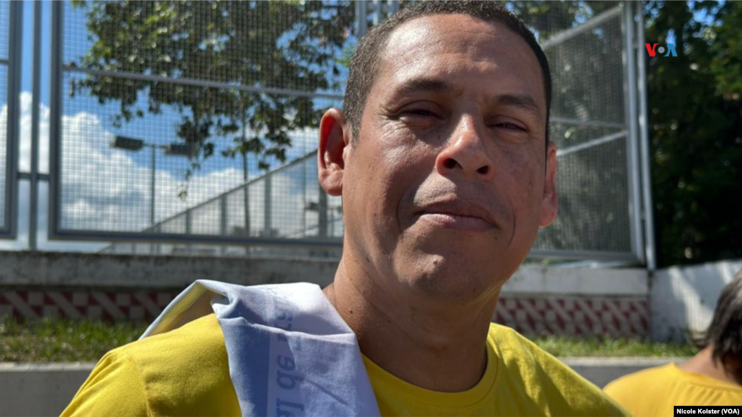 Gabriel Blanco, venezolano liberado.