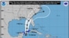 Trayectoria proyectada de la tormenta tropical Idalia en captura de pantalla del sitio del Centro Nacional de Huracanes de EEUU.