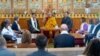 ཨ་རིའི་གྲོས་ཚོཊ་འཐུས་མིའི་སྐུ་ཚབ་ཚོགས་པས་༧གོང་ས་མཆོག་གི་མཇལ་ཁ་བརྒྱུད་བོད་དོན་ལ་རྒྱབ་སྐྱོར་གསལ་སྟོན།