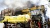 Official, Witnesses: Explosives Likely Started Mogadishu Market Fire 