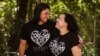 Ramón Potosme junto a su esposa Rótsen López Rodríguez en el Vivero “Nambume” que significa “corazón” en lengua Chorotega.