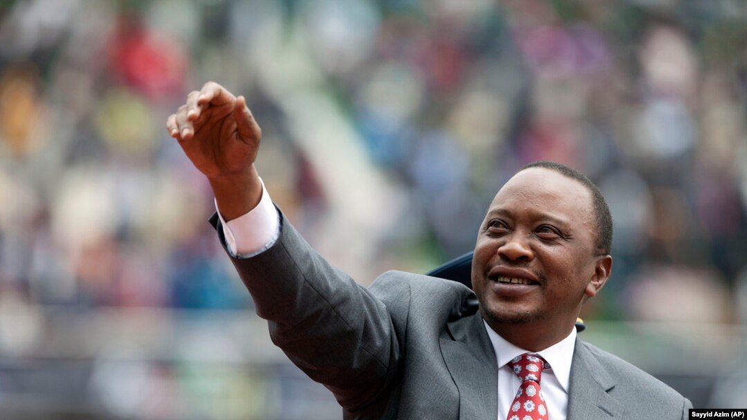 Rais Uhuru Kenyatta wa Kenya.