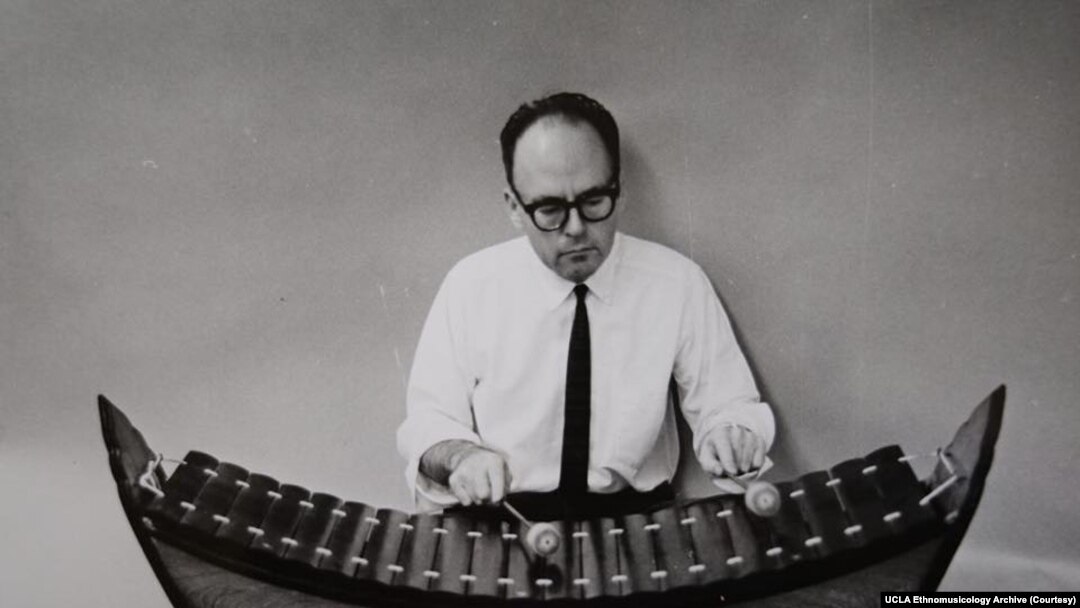 Prof. David Morton plays the Ranat Ek, and he purchased the original instruments for UCLA.