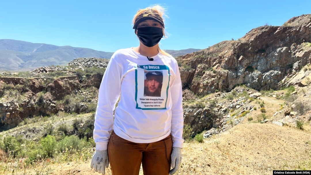 Flor de Guarda Costa, busca al papá de sus hijos. Su pareja desapareció en septiembre del año pasado y hace 4 meses, ella se integró a la Asociación Unidos por los Desaparecidos de Baja California.
