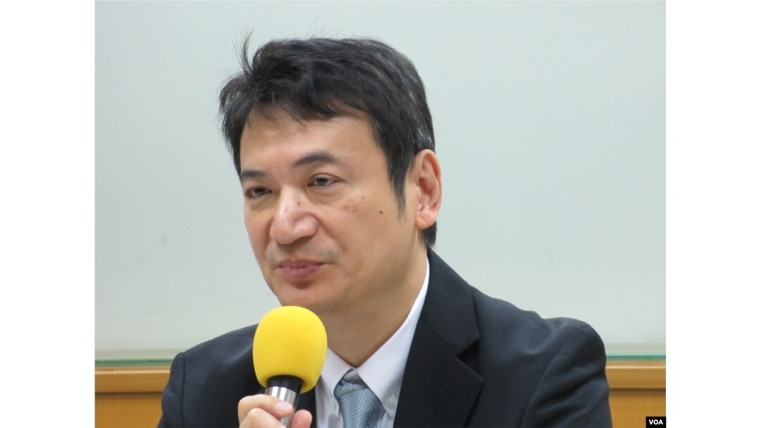 台灣大學政治系兼任教授楊永明(美國之音張永泰拍攝)