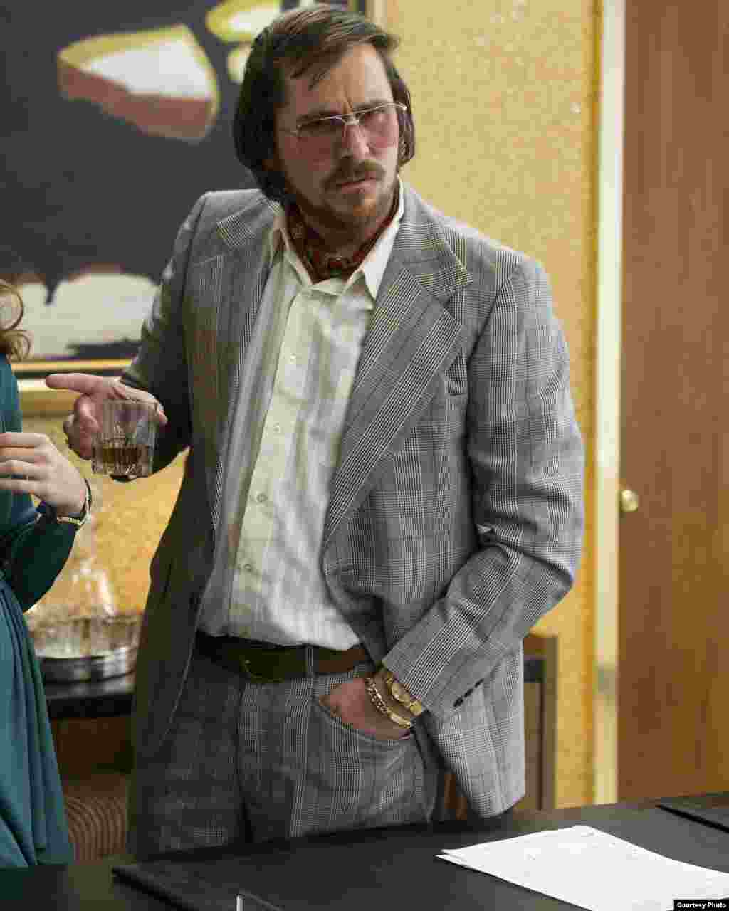 Christian Bale was nominated for best actor in a leading role for his performance in “American Hustle.” (Oscars.org)