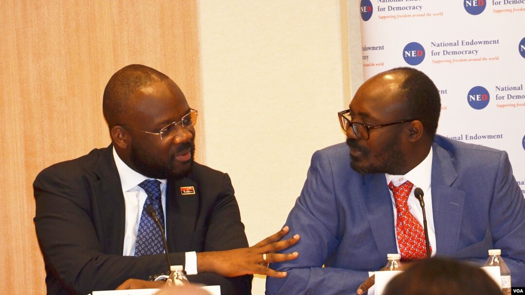 Luvualu de Carvalho e Rafael Marques
