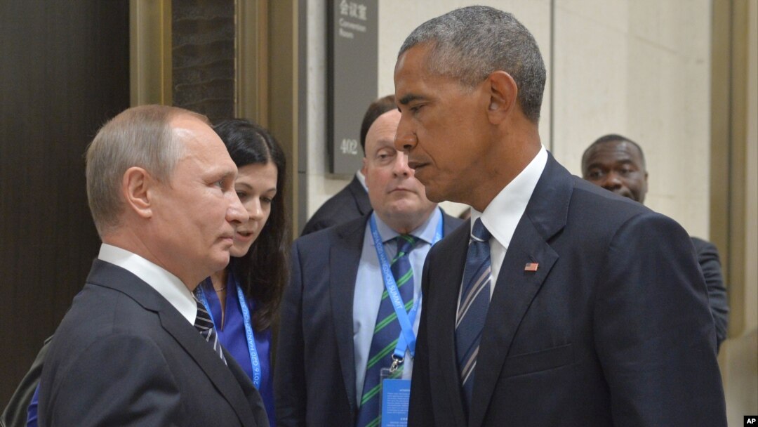  Vladimir Putin da Barack Obama 