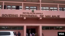 Sede do Governo provincial de Malanje, Angola