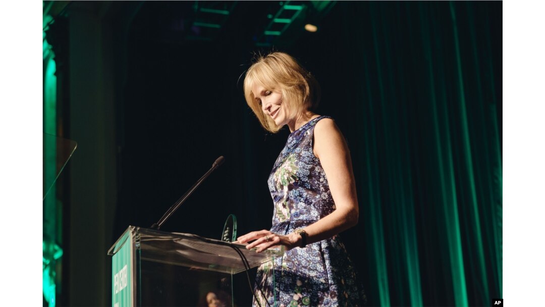 Willow Bay receives Award of Honor at 26th Annual Literary Awards Festival in California last year.