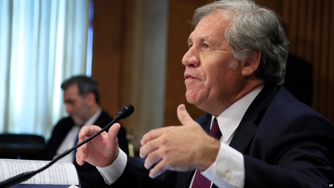En su cuenta de Twitter, Almagro describió la elección de la Constituyente “como el fraude electoral más grande de la historia de latinoamérica [sic] en porcentaje y millones de votantes”.