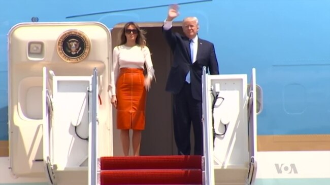 Trump Embarks on Foreign Trip Hoping to Leave Washington Turmoil Behind