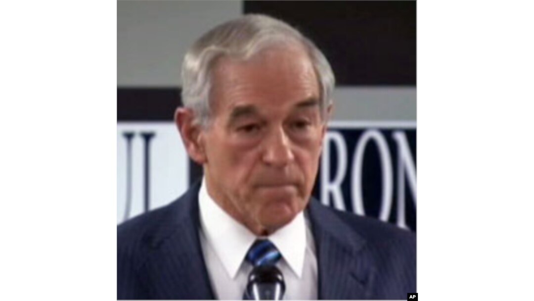 Ron Paul, December 29, 2011.