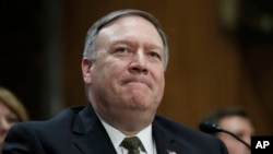 Mike Pompeo, quien ha sido escogido por el presidente Donald Trump para secretario de Estado, enfrenta una fuerte oposición en el Senado para su confirmación.