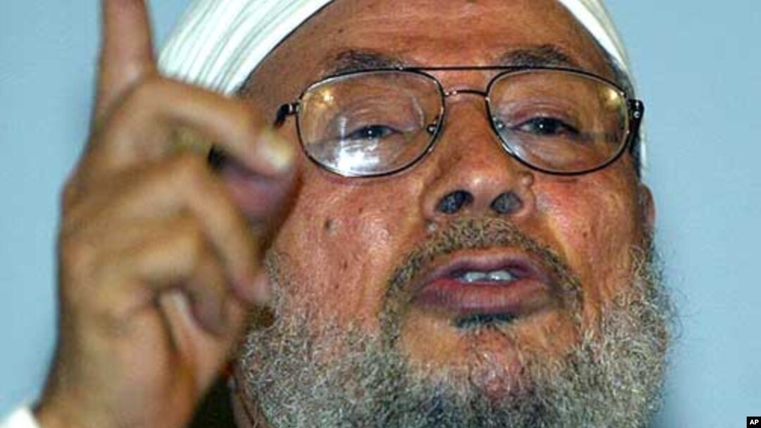 Sheik Yusuf Qaradawi, condenou Mumammar Kadhafi à morte