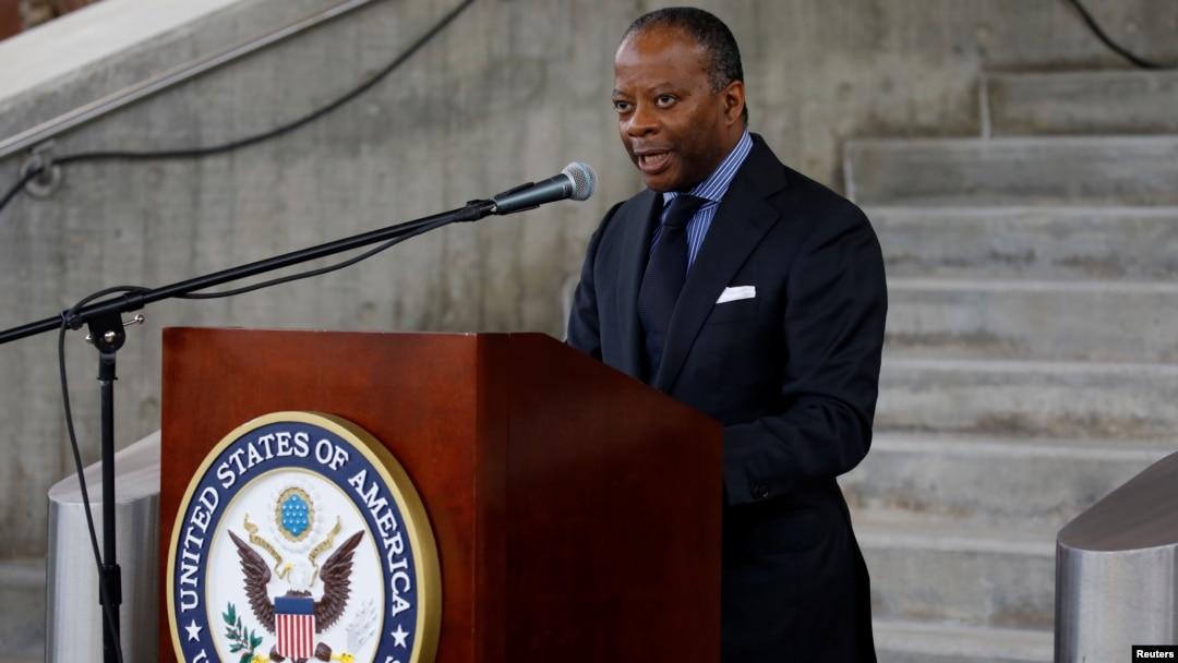 Todd Robinson, encargado de negocios de la Embajada de EE.UU. en Venezuela, recordó a Venezuela sus derechos bajo la Convención de Viena sobre Relaciones Consulares. Foto: Reuters/Carlos García Rawlings.