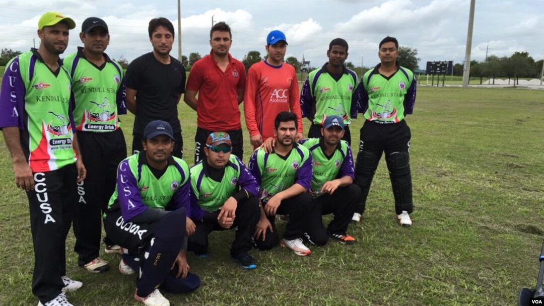 Five Afghan cricketers played in the tournament for the Florida-based club Kendall Stars
