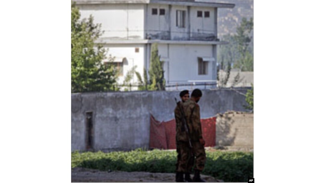 Soldiers keep guard around a compound within which al Qaeda leader Osama bin Laden was killed in Abbottabad May 3, 2011