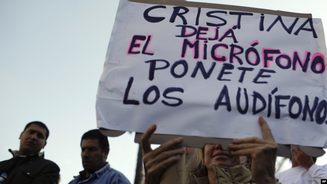Durante el primer semestre del 2012, Cristina Fernández ha enfrentado varias protestas salariales, por la elevada inflación que tiene su país.
