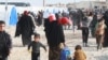 The dangers of ongoing battles and IS brutality drove many people from their homes. But more often than not, families say they finally fled because they ran out of food and money, in Hammem Aleel, Iraq, Feb. 28, 2017. (H. Murdock/VOA)