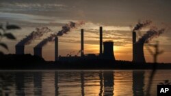 The coal-fired Plant Scherer, one of the nation's top carbon dioxide emitters, in Juliette, Ga., June, 3, 2017. 