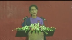 2013-03-10 美國之音視頻新聞: 昂山素姬正式獲選成為反對黨領袖