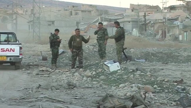 Kurds Seek Reconstruction Help After Liberating Sinjar
