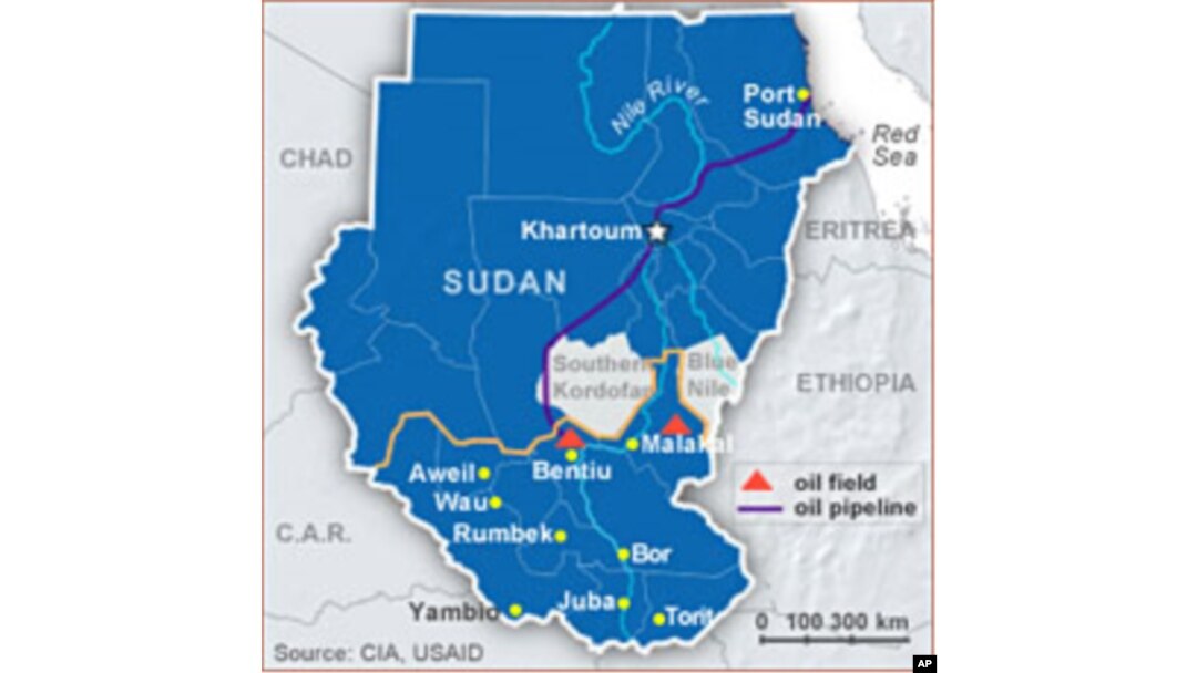 North-South Sudan oil pipeline