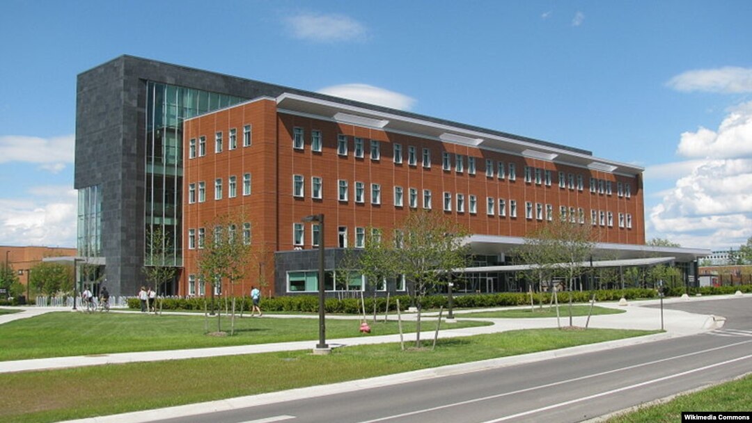 Central Michigan University in Mount Pleasant, Michigan. 