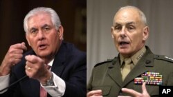 Rex Tillerson y John F. Kelly viajarán en medio de la crisis diplomática por la construcción de un muro fronterizo.