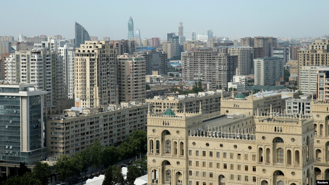 FILE - Central Baku, Azerbaijan