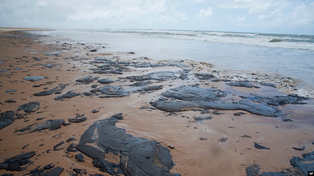 Un informe indica que el crudo que ha estado contaminando las playas del noreste de Brasil, proviene de Venezuela. 