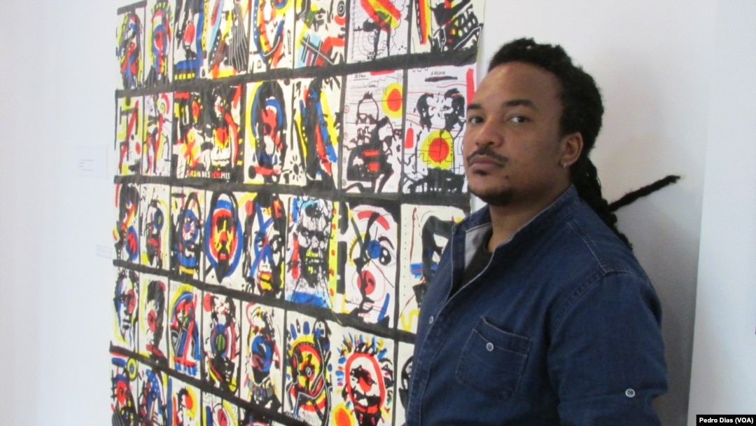 Evan Claver, artista plástico angolano