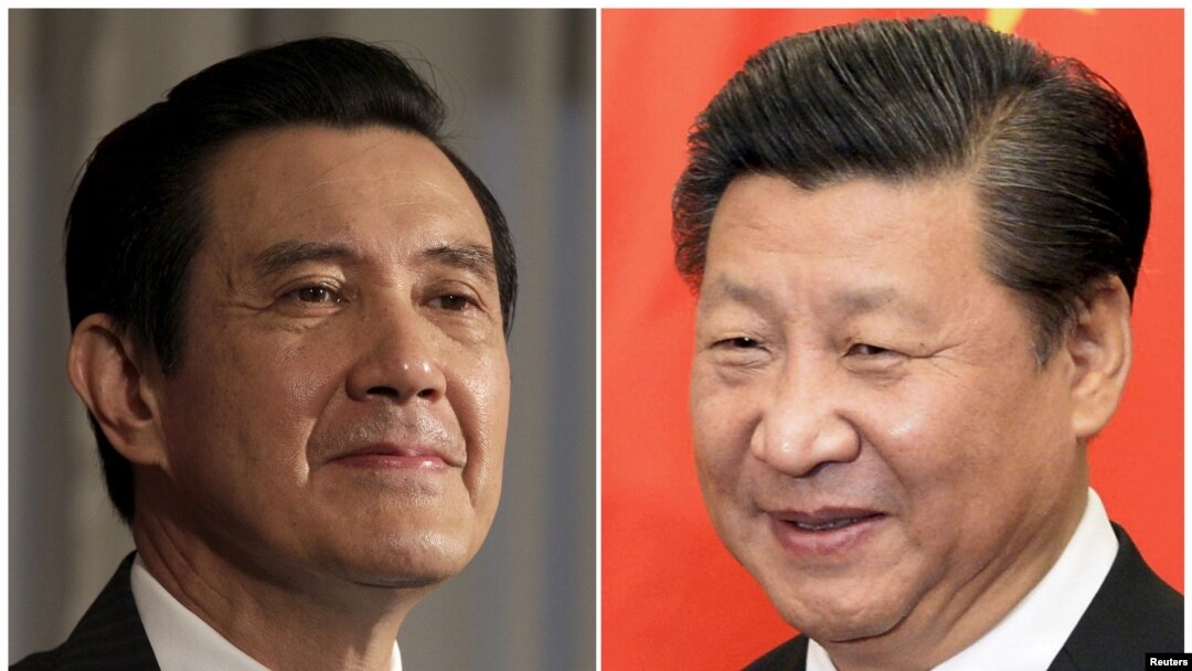馬英九(左)與習近平(右) [資料圖片]