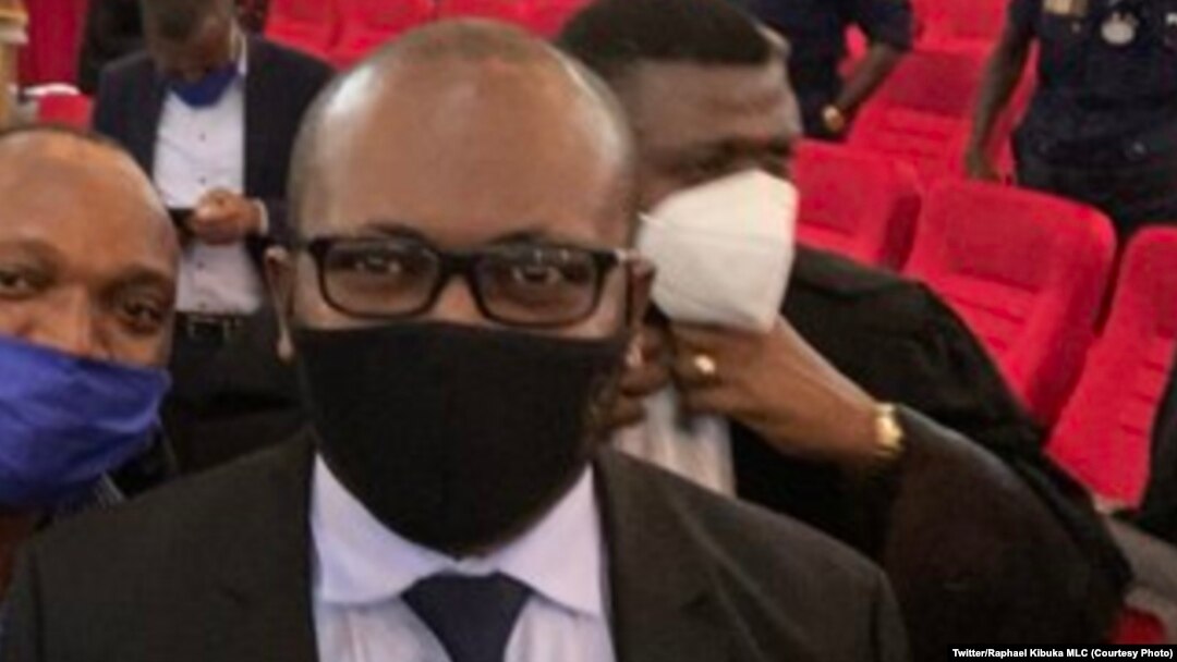 Député Jean-Jacques nsima na botikami bwa na Cour ya cassation ya Kinshasa, 27 mai 2020. (Twitter/Raphael Kibuka MLC)