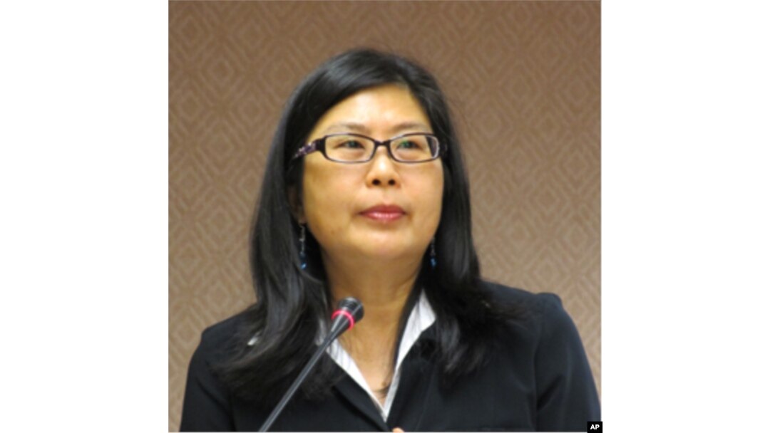 台灣主管大陸事務的陸委會主委賴幸媛