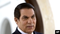 Deposed Tunisian President Zine El Abidine Ben Ali (file photo)