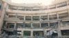 Vista frontal del destruido centro de salud de la agencia de la ONU para los refugiados palestinos (UNRWA) en Sheikh Radwan. Captura de pantalla tomada de un video publicado el 5 de febrero de 2024 facilitado por la agencia a Reuters.