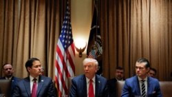 美國總統特朗普主持上任後第一次內閣會議。 (2025年2月26日）