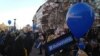 Skup podrške televiziji N1 u Beogradu, 1. februara 2020. (Foto: Mila Đurđević, RSE)