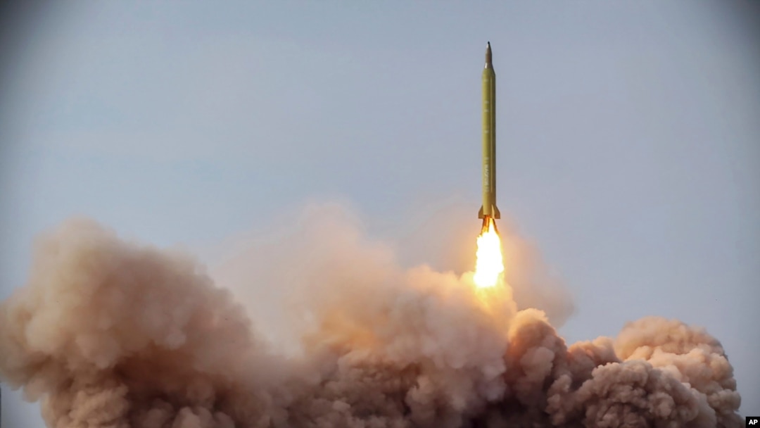 伊朗革命衛隊發射一枚導彈（2021年1月16日）