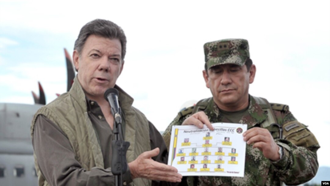 Las fuerzas armadas tenían noticia de que Cano había permanecido en un campamento entre los departamentos de Huila y Cauda.