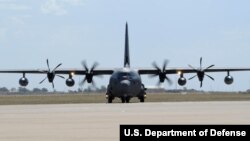 美國空軍MC-130J 特種作戰多功能運輸機。
