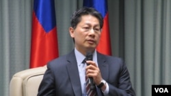 台灣外交部發言人李憲章（美國之音張永泰拍攝）