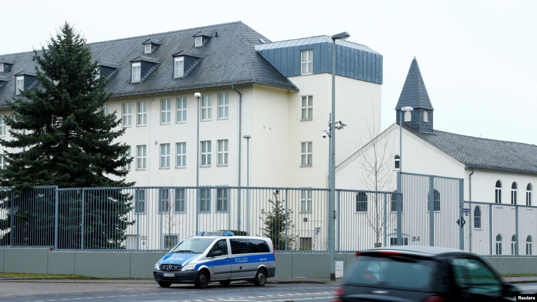 The Consulate General of the United States of America is pictured in Frankfurt, Germany, March 8, 2017. 